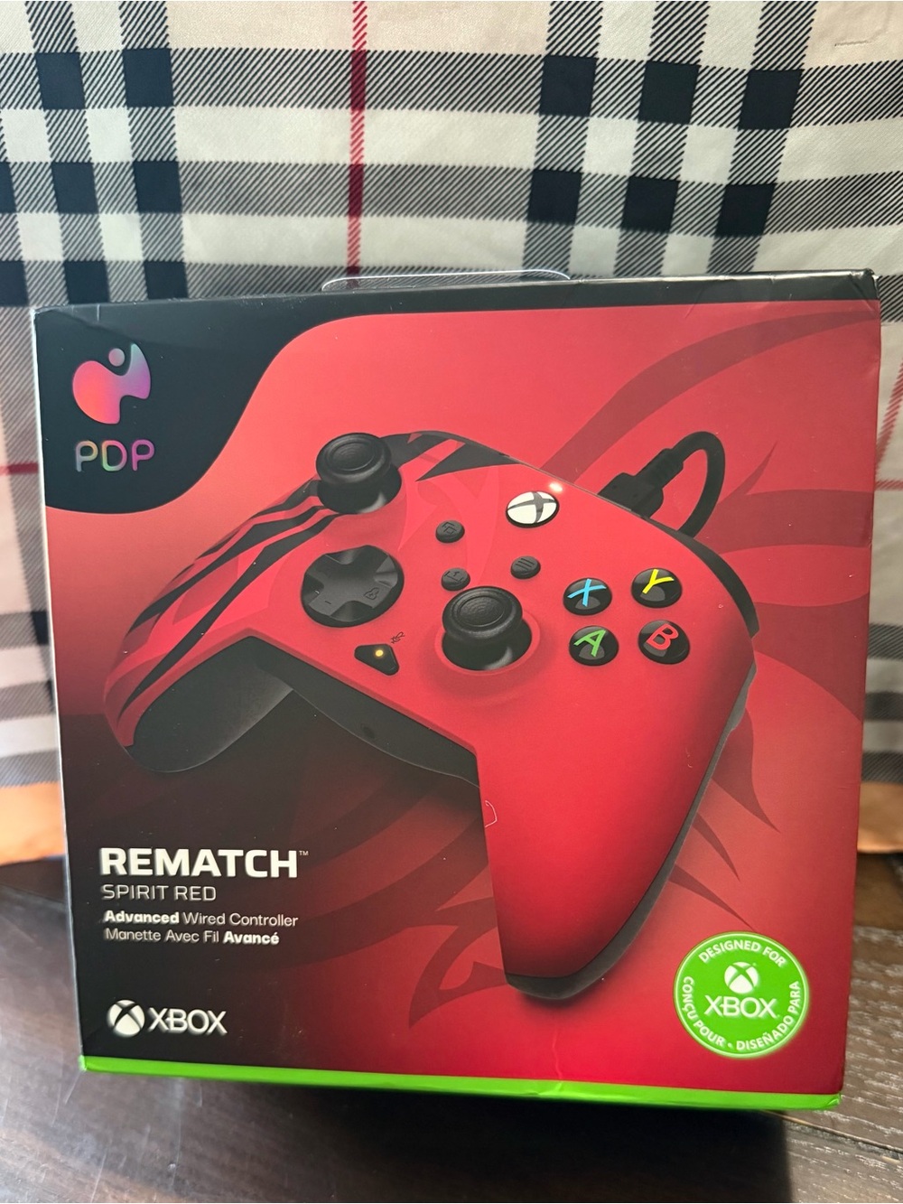 Rematch Wired Xbox Controller - Spirit Red